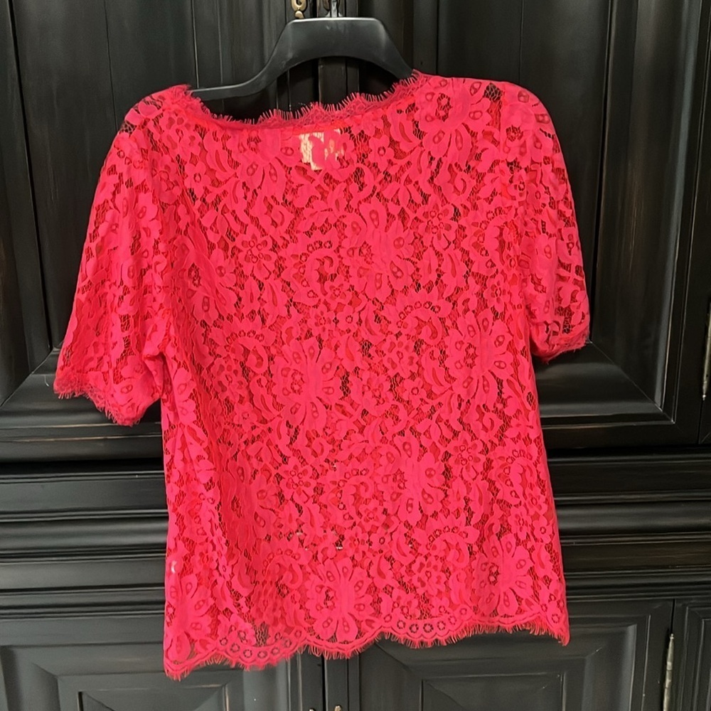 Shirt sleeve lace top - Picture 2 of 2